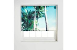 HOME Palm Tree Daylight Roller Blind - 4ft.